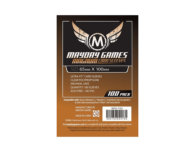 Mayday Sleeves Magnum UltraFit 7 Wonders
