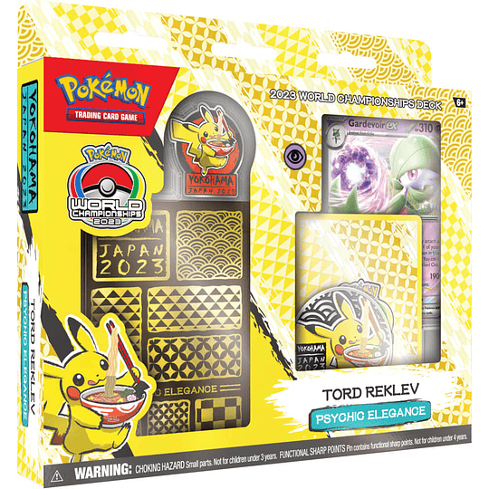 Pokémon TCG World Championships 2023 Deck  – Tord Reklev – Psycho Elegance Inglés - Image 1