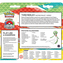 Pokémon TCG World Championships 2023 Deck  – Tord Reklev – Psycho Elegance Inglés - Image 2