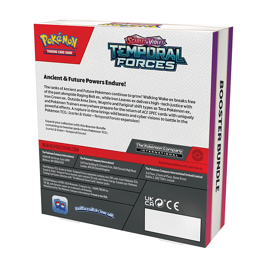 Booster Bundle Pokémon TCG Fuerzas Temporales - Image 2