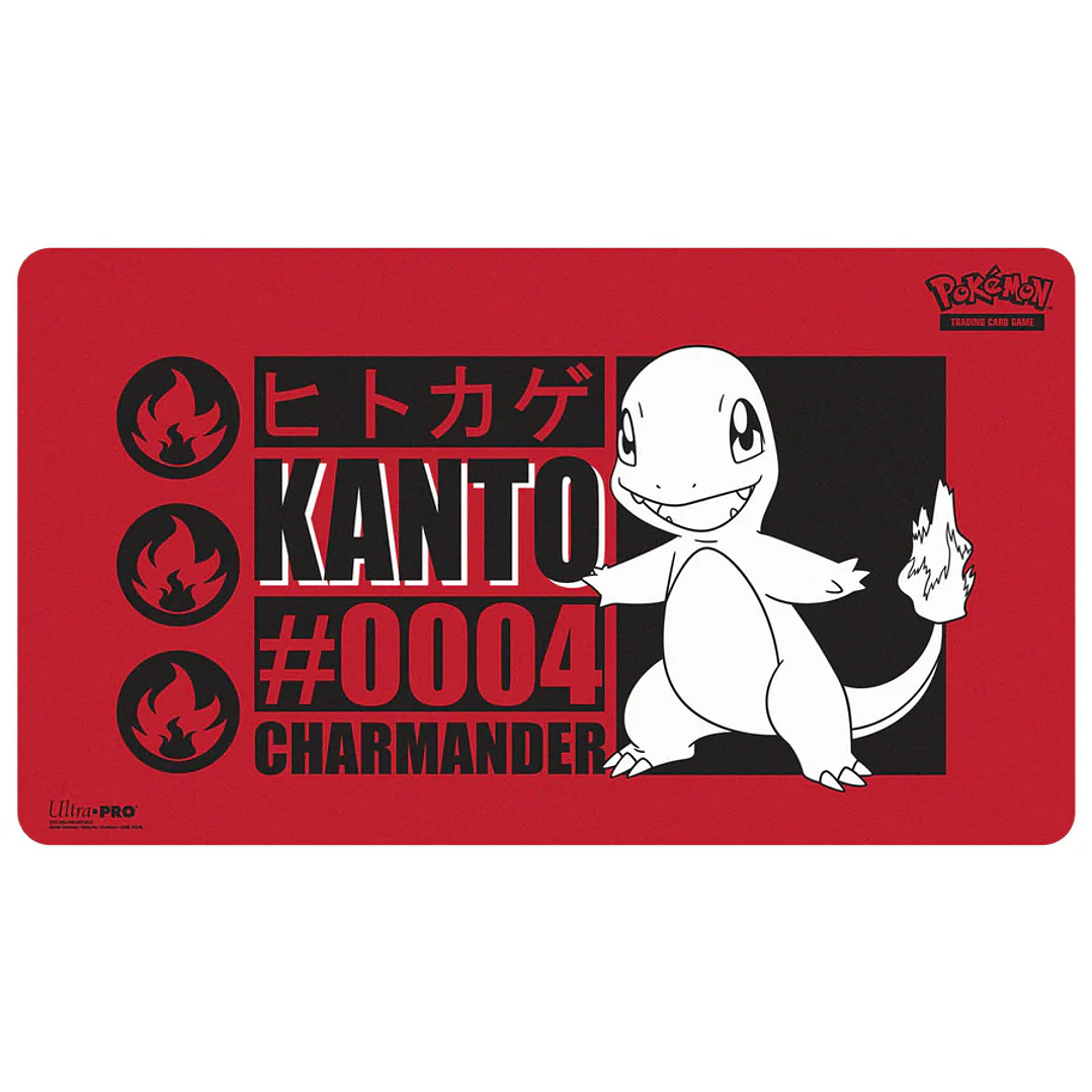 Pokemon Playmat Charmander Kanto - Ultra Pro 1