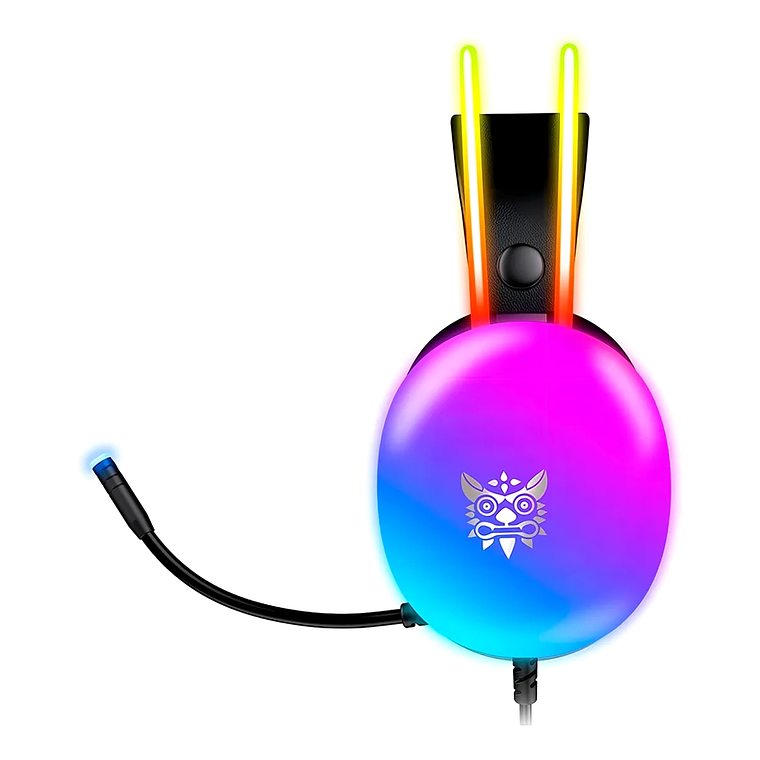 Auriculares Gamer Onikuma X25 RGB con Micrófono Cancelación de Ruido PC y Consolas 3