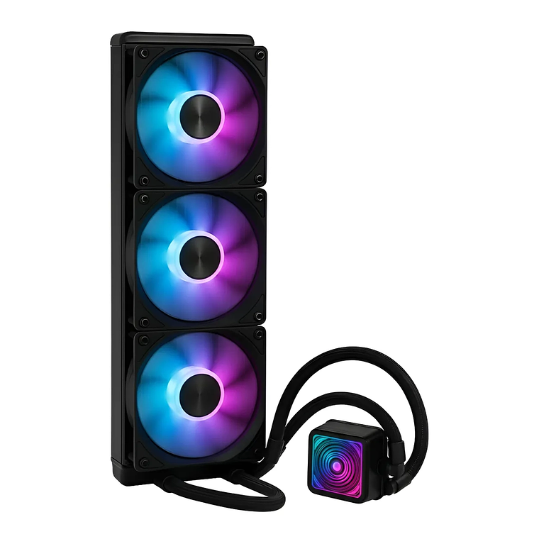 Refrigeración Líquida Cubinexus X360 360mm RGB Triple Ventilador AIO para PC Gamer 1