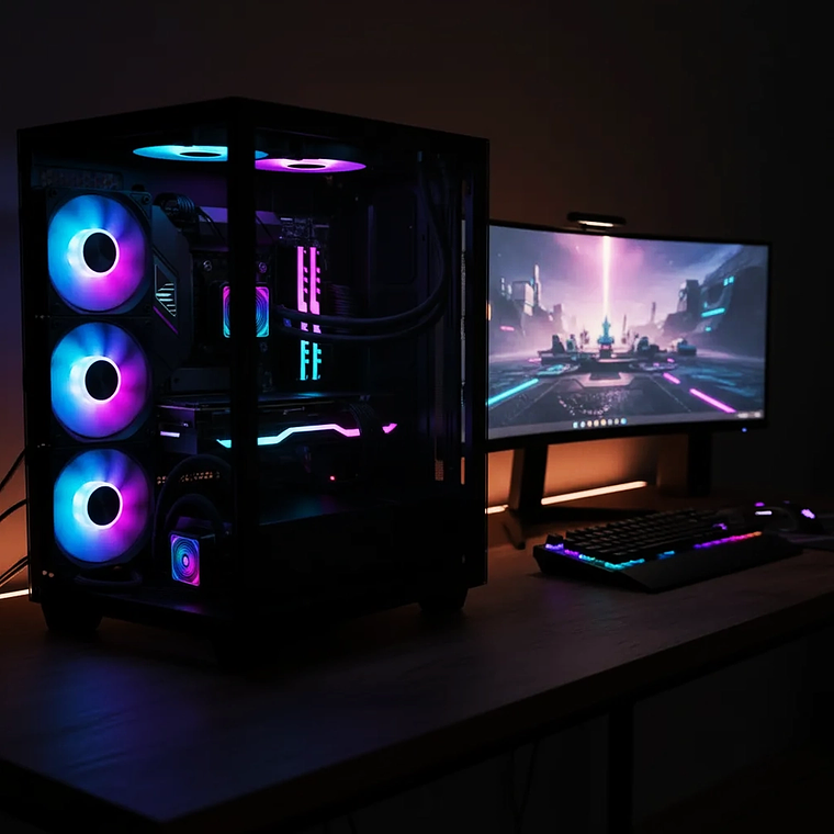 Refrigeración Líquida Cubinexus X360 360mm RGB Triple Ventilador AIO para PC Gamer 3