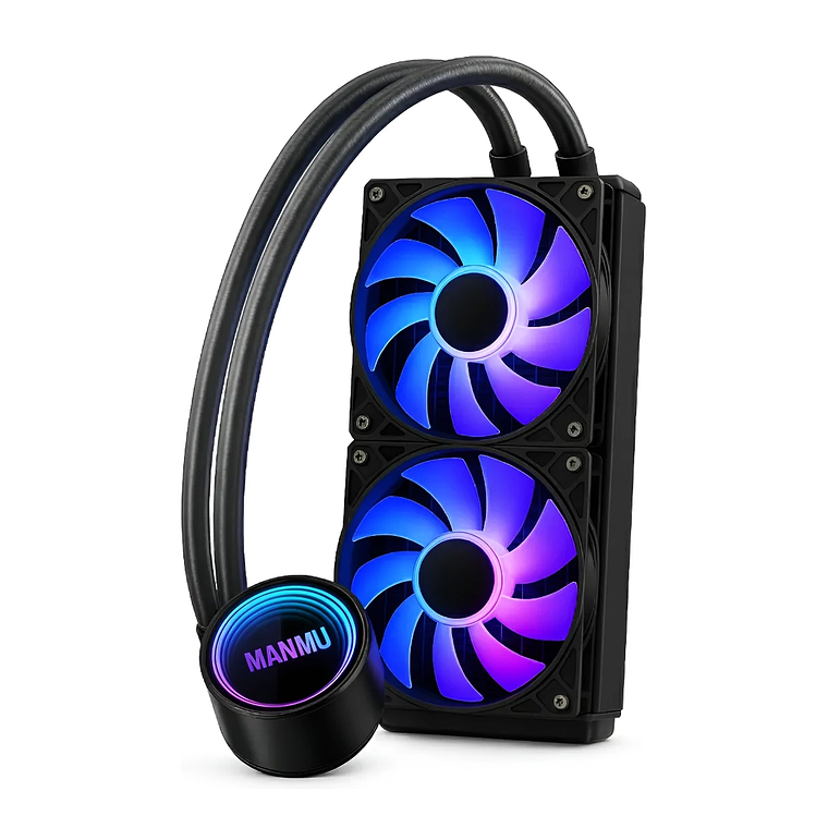 Refrigeración Líquida Gamer ARGB 240mm Alta Potencia para CPU 1