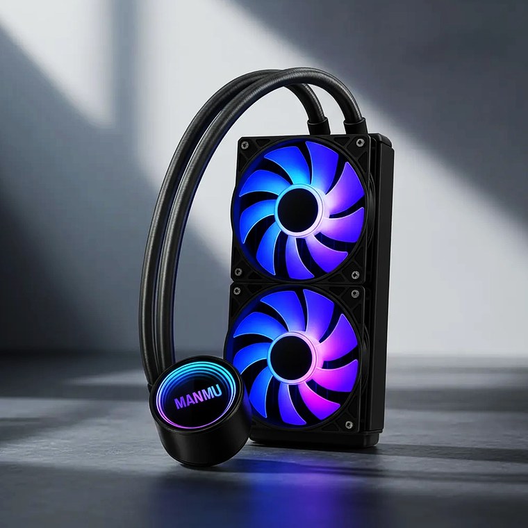 Refrigeración Líquida Gamer ARGB 240mm Alta Potencia para CPU 5