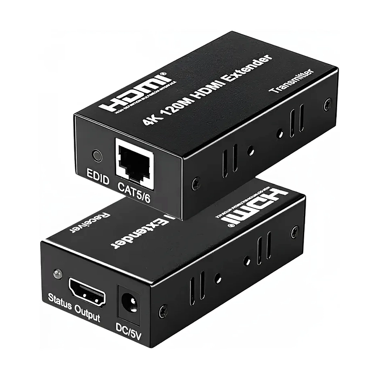 Extensor HDMI 120m a Cable Red RJ45 Cubinexus 4K 60Hz  1