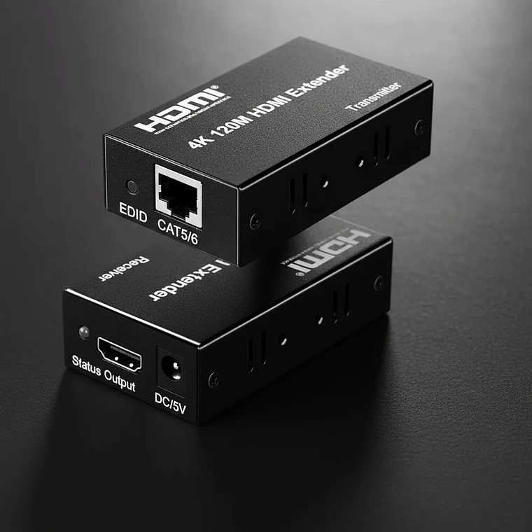 Extensor HDMI 120m a Cable Red RJ45 Cubinexus 4K 60Hz  3