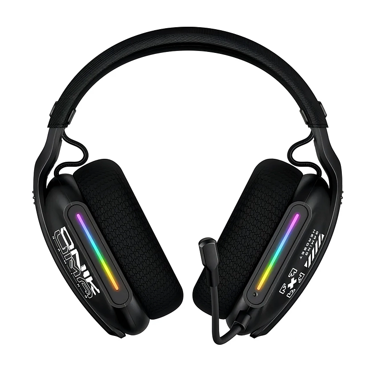 Audífonos Gamer GT808 Tri-Mode Inalámbricos RGB - PS5, PC y Consolas 3