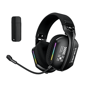 Audífonos Gamer GT808 Tri-Mode Inalámbricos RGB - PS5, PC y Consolas