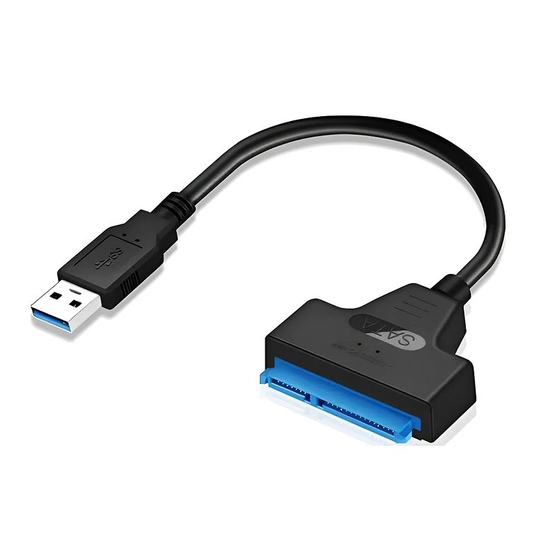 Adaptador USB 3.0 a SATA III para Discos Duros SSD/HDD  4