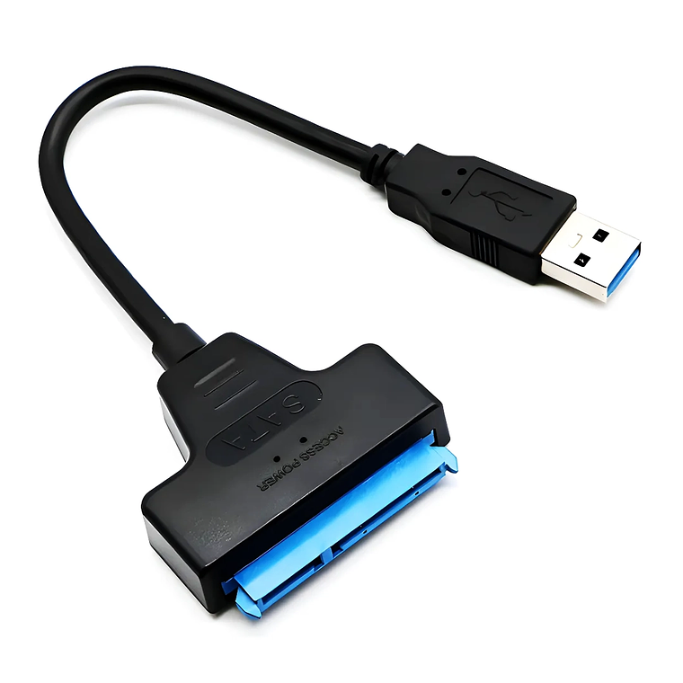 Adaptador USB 3.0 a SATA III para Discos Duros SSD/HDD  8