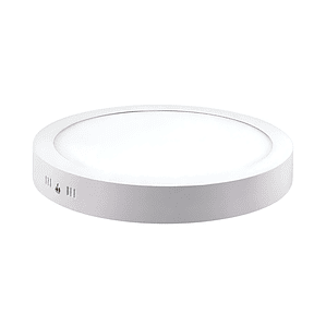 Panel LED Sobrepuesto Redondo 18W 6500K  Cubinexus 22cm