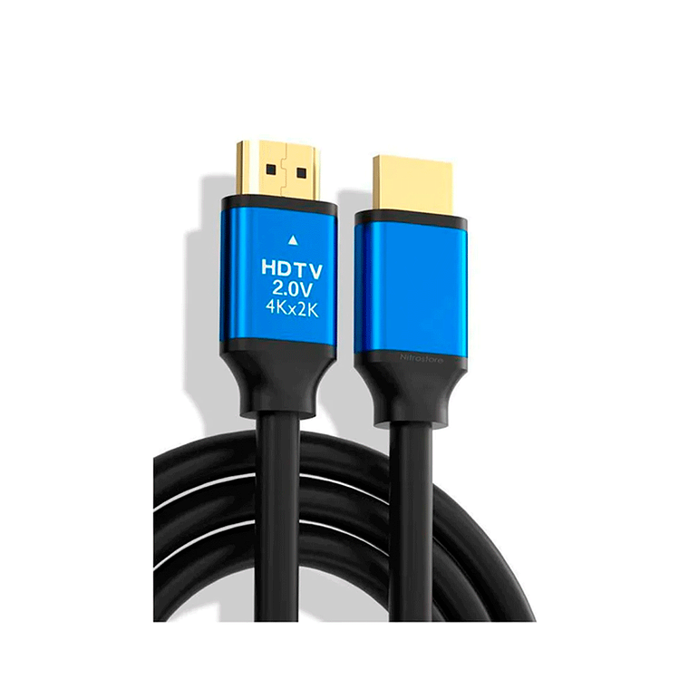 Cable HDMI 2.0 Premium 4K Ultra HD 3D 60Hz 2160p Conectores Oro 1