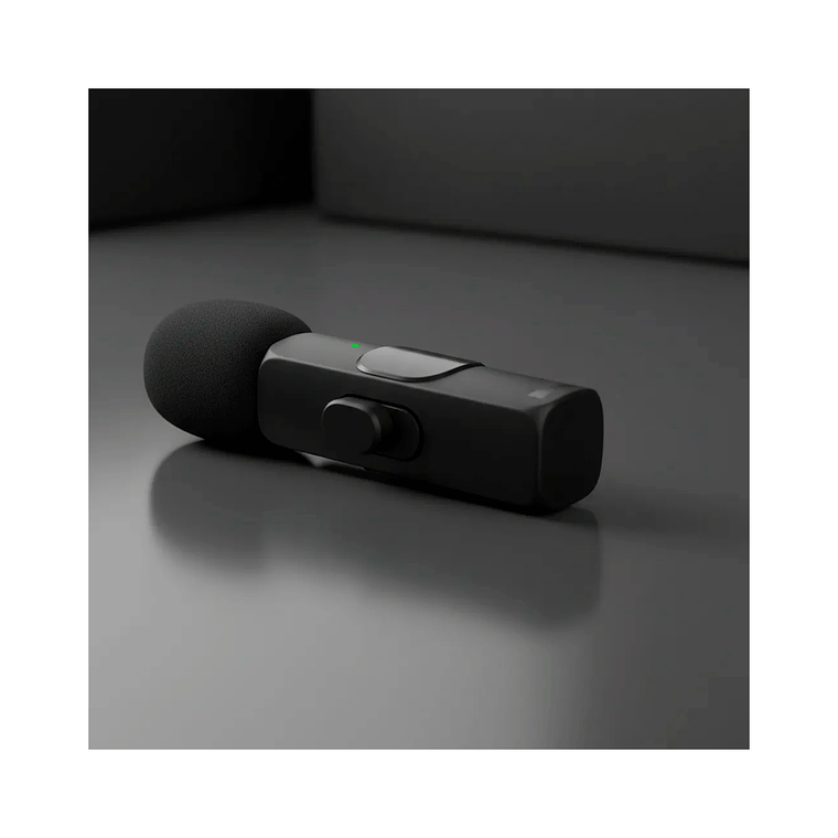 Micrófonos Lavalier de Solapa Inalámbricos K9 Negro para iPhone y iPad – Doble Pack 2
