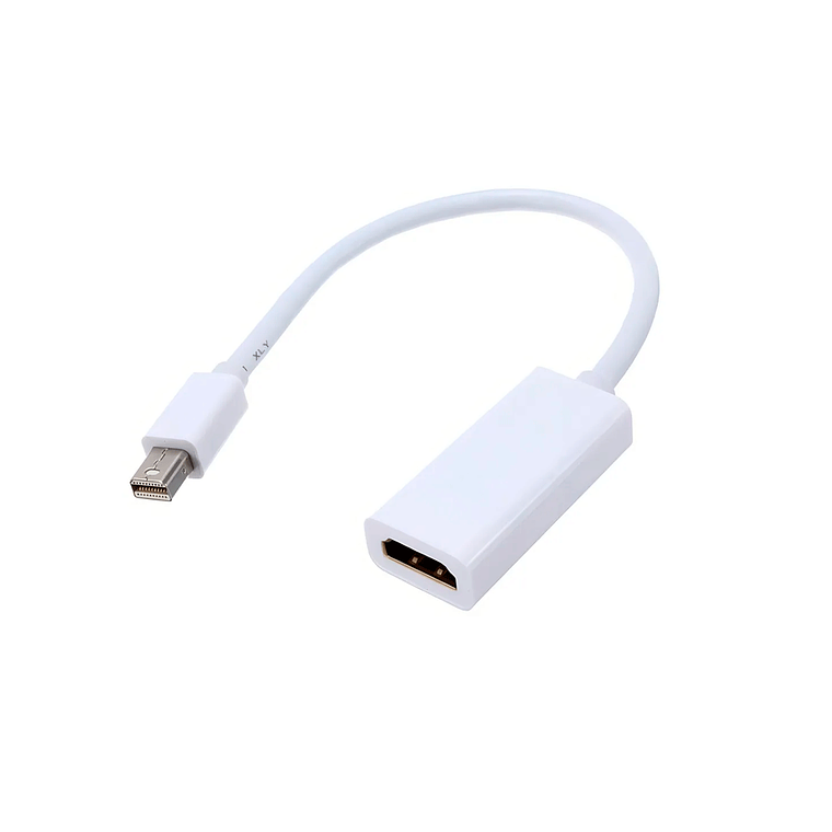 Adaptador Mini DisplayPort Thunderbolt a HDMI Blanco para Apple MacBook y ThinkPad 1