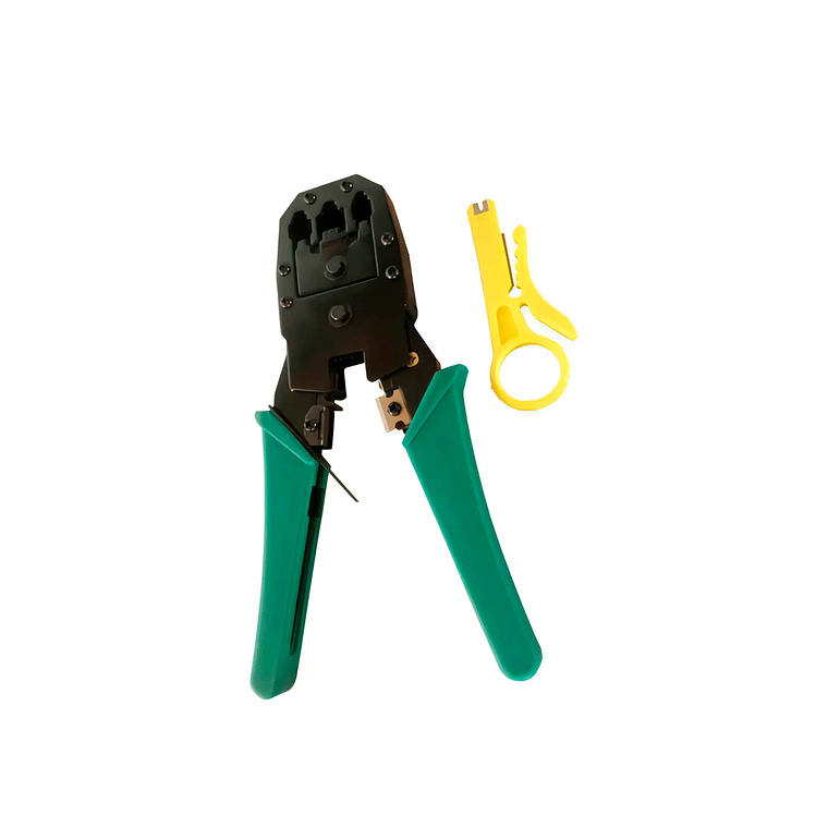 Crimpeadora Alicate RJ45 RJ11 RJ9 + Pelacables WJ-315 – Herramienta de Red 1