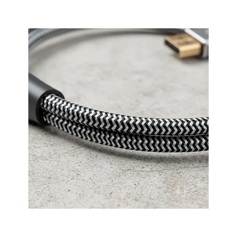 Cable DisplayPort 8K 60Hz 4K 120Hz V1.4 32.4 Gbps 2 Metros Negro Alta Calidad 2