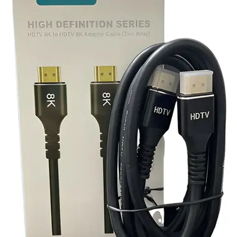 Cable Adaptador Hdmi 8k 60hz Ultra Hd2.1 Alta Velocidad 1.5m 1