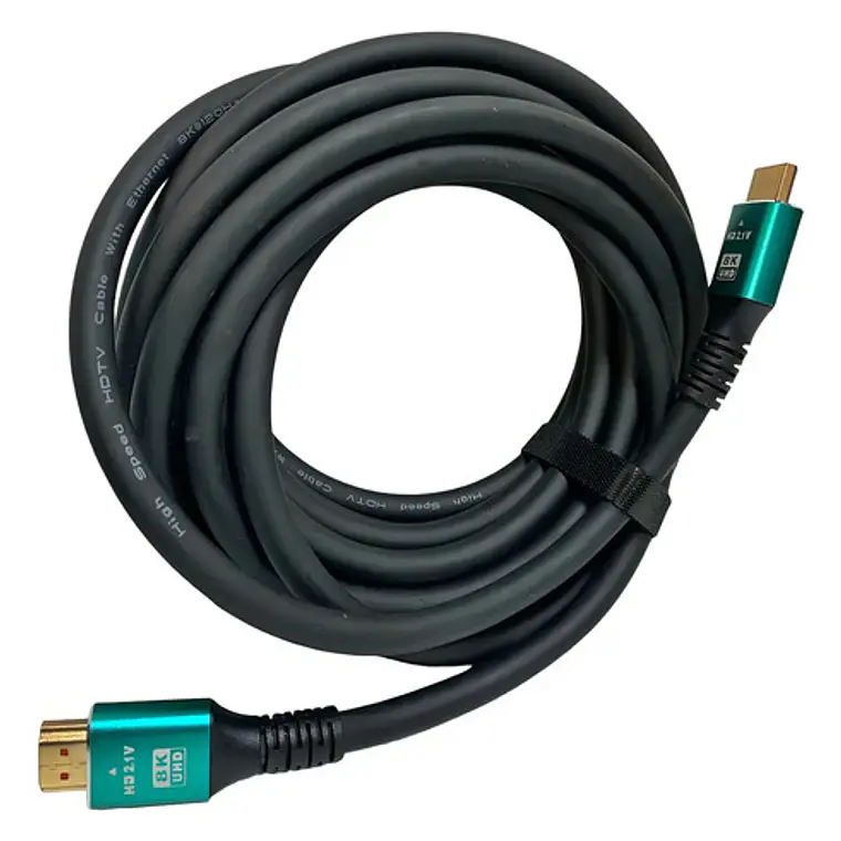 Cable Hdtv 8k 60hz/48gbps Hd2.1v De 5mts. 7680x4320p 9