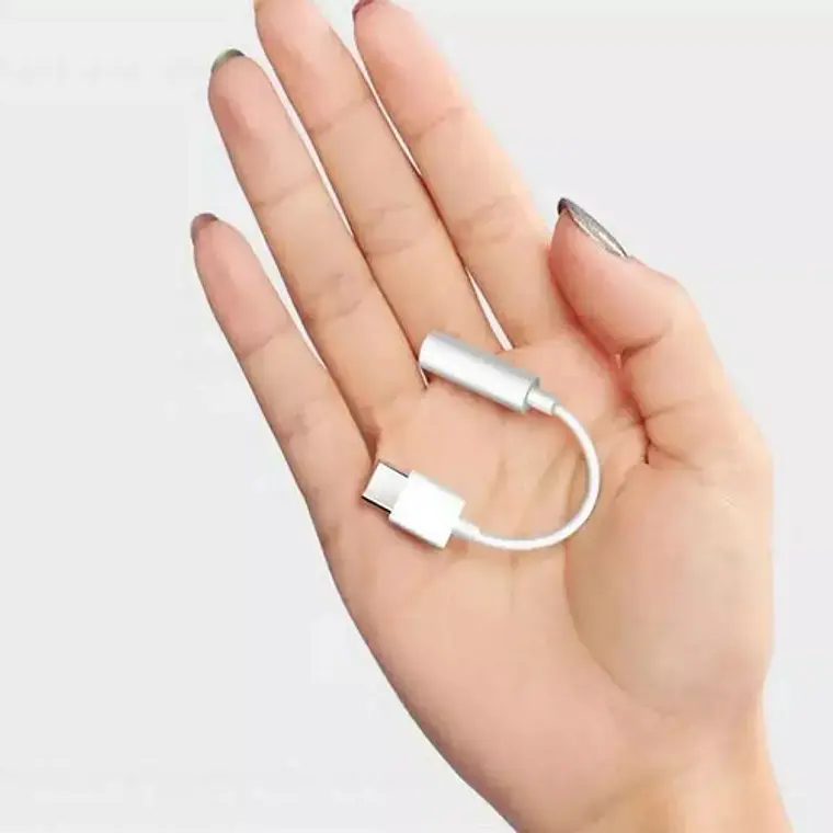 Adaptador Audífonos Tipo C Adaptador Audio Microfono Qatarshop Jack 3.5 Usb Tipo C Audio Cable 8