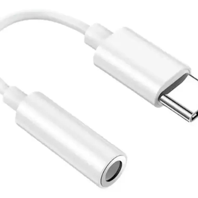 Adaptador Audífonos Tipo C Adaptador Audio Microfono Qatarshop Jack 3.5 Usb Tipo C Audio Cable 9