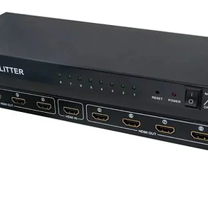 Splitter Hdmi 1x8 Salidas 1080p 2k4k Amplificador C/fuente