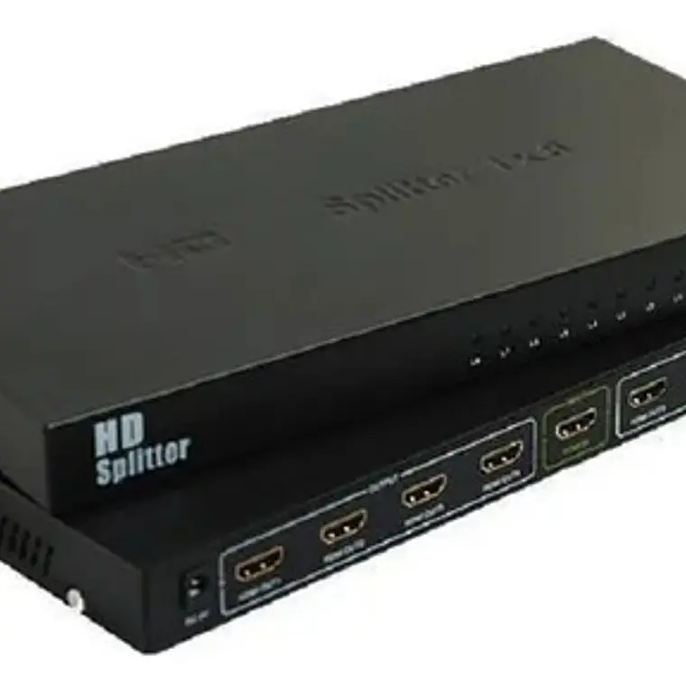 Splitter Hdmi 1x8 Salidas 1080p 2k4k Amplificador C/fuente 11