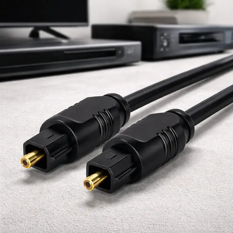 Cable Optico Digital Audio Fibra Toslink Tv Led Dvd 2