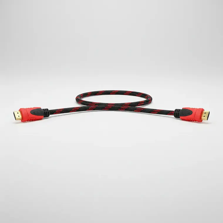 Cable Hdmi 1.5m Jupiter Tec Mallado Doble Filtro Conectores Oro 2