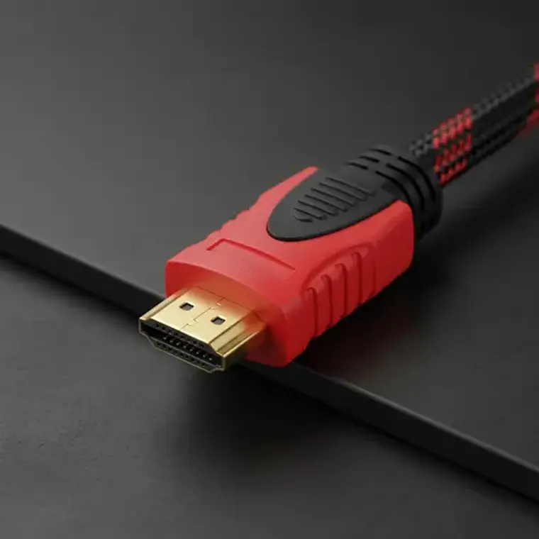 Cable Hdmi 1.5m Jupiter Tec Mallado Doble Filtro Conectores Oro 3