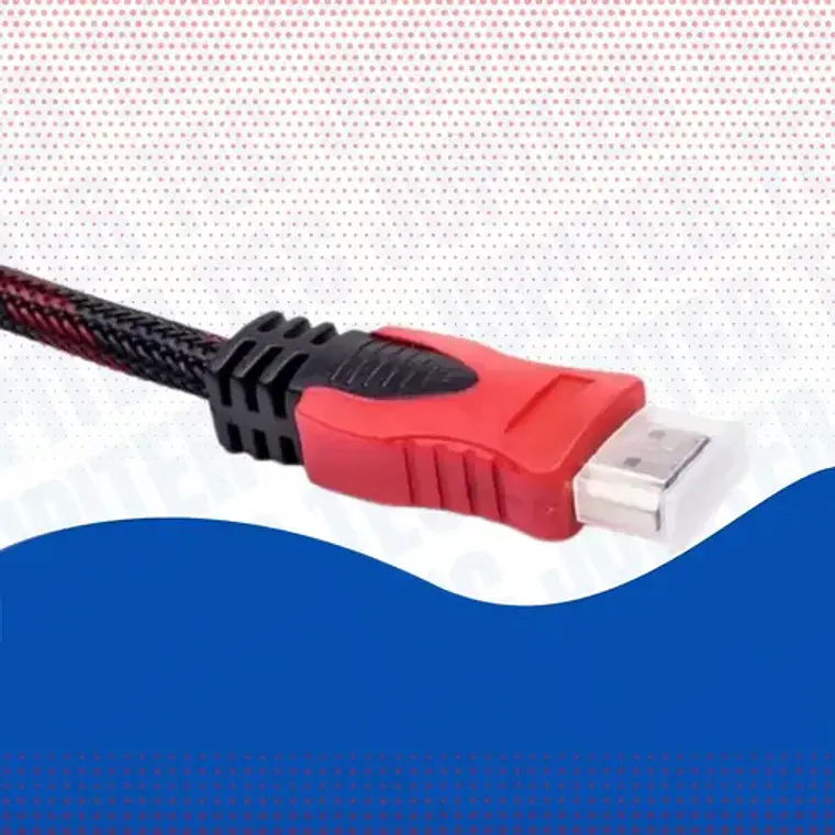 Cable Hdmi 1.5m Jupiter Tec Mallado Doble Filtro Conectores Oro 8