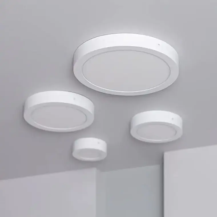 Panel Led Sobrepuesto Redondo 18w 9