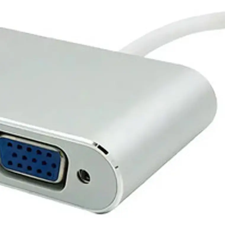 Adaptador Usb Tipo C 2 En 1 Vga Y Hdmi 4k /e 6