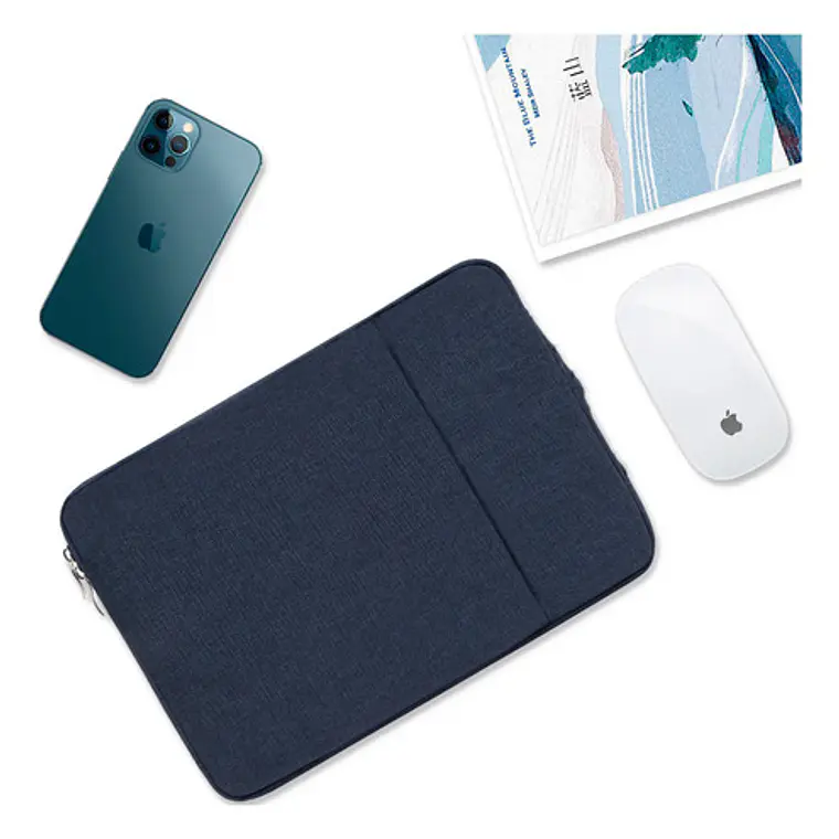 Funda Estuche Carcasa Tablet iPad Hasta 13 - Azul Grisaceo 6