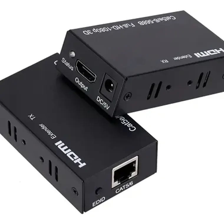 Extensor Hdmi 60 Mts Por Cable Rj45 Ethernet 3