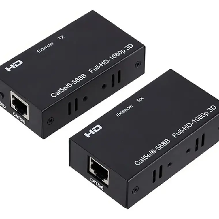 Extensor Hdmi 60 Mts Por Cable Rj45 Ethernet 7