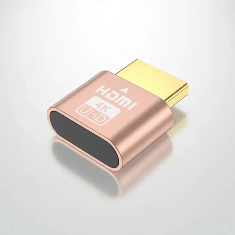 Adaptador Hdmi Dummy Hdmi Plug Pantalla Virtual 4k 1080p 2