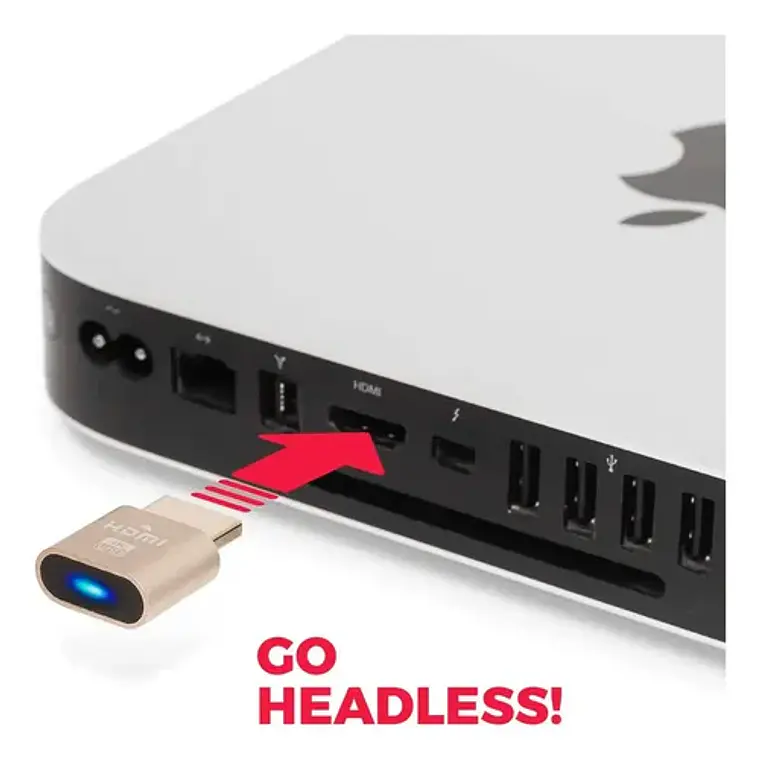 Adaptador Hdmi Dummy Hdmi Plug Pantalla Virtual 4k 1080p 6