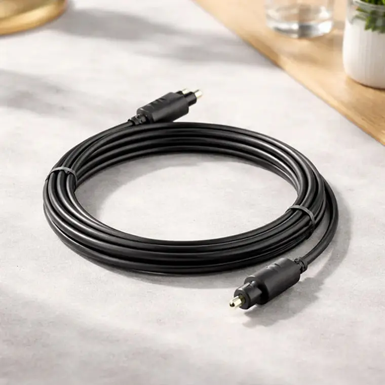 Cable Óptico Digital Audio Toslink 3 Metros Fibra Optica 2