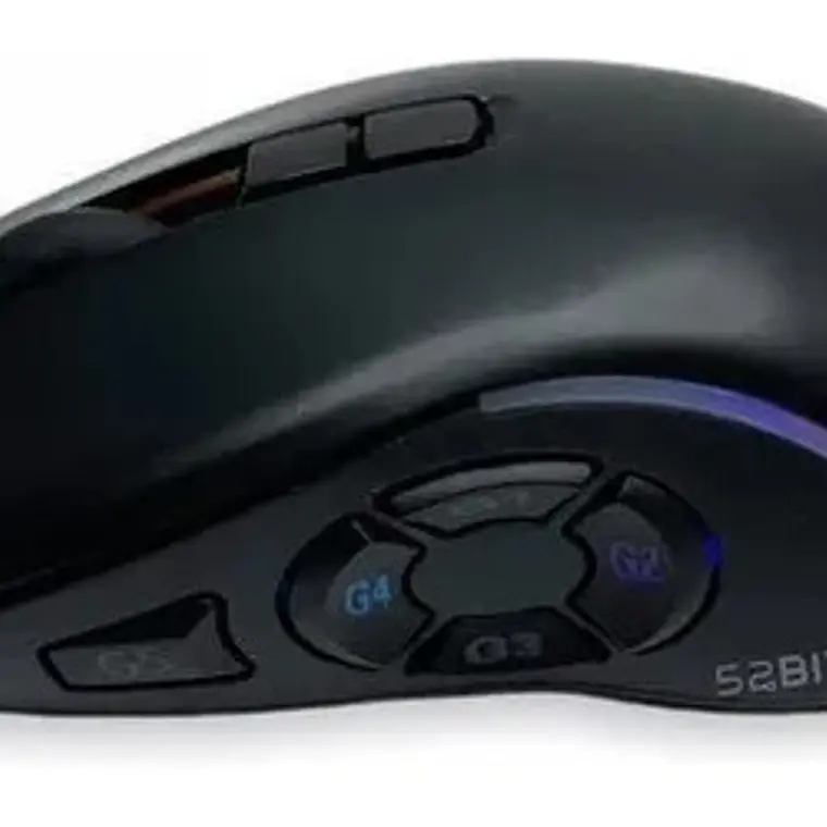 Mouse Gamer Óptico Weibo X9 720dpi 10 Botones Usb Color Negro 4