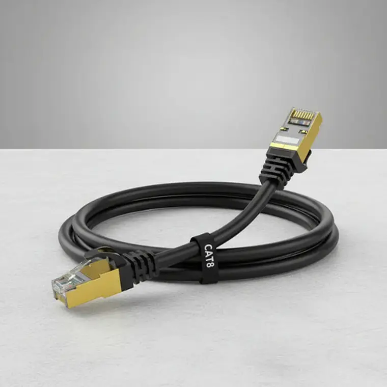 Cable De Red Ethernet Cat8 30m Cubinexus 40gbps Sftp Rj45 Cobre Pvc 5