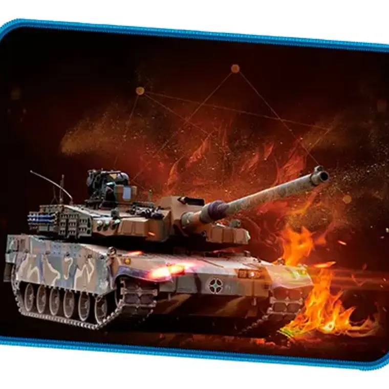 Mouse Pad Gamer K6 Antideslizante 25x29 Cm Precisión 1