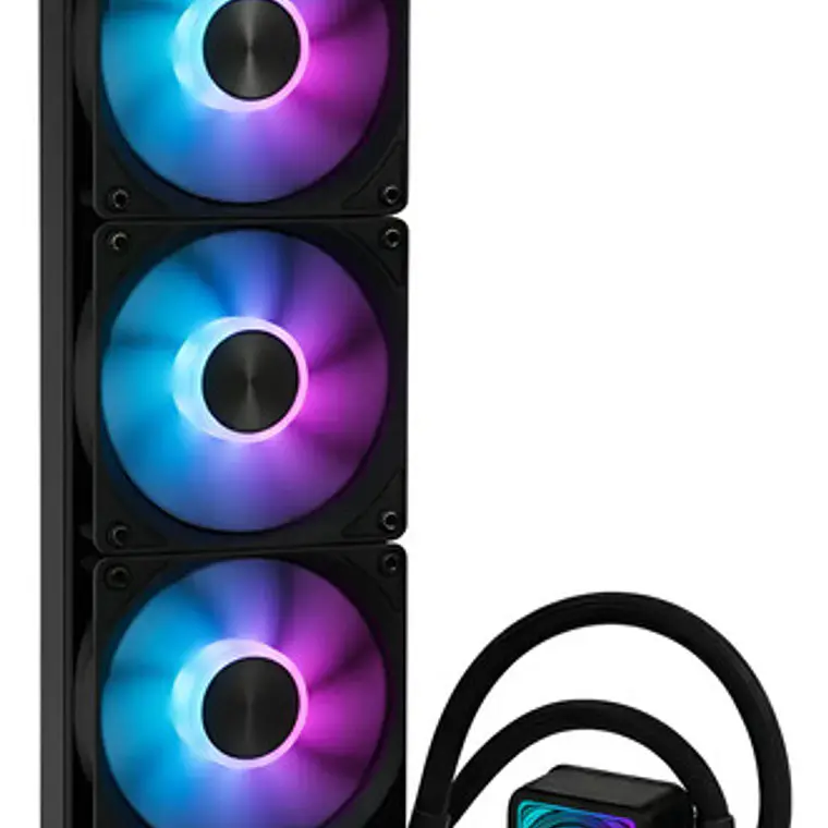 Refrigeración Líquida 360mm Rgb Triple Fan Negro Pc 3