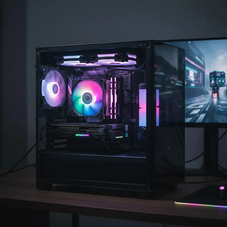 Fan Cooler Disipador Cpu Rgb Ventialdor Base De Cobre A200 3