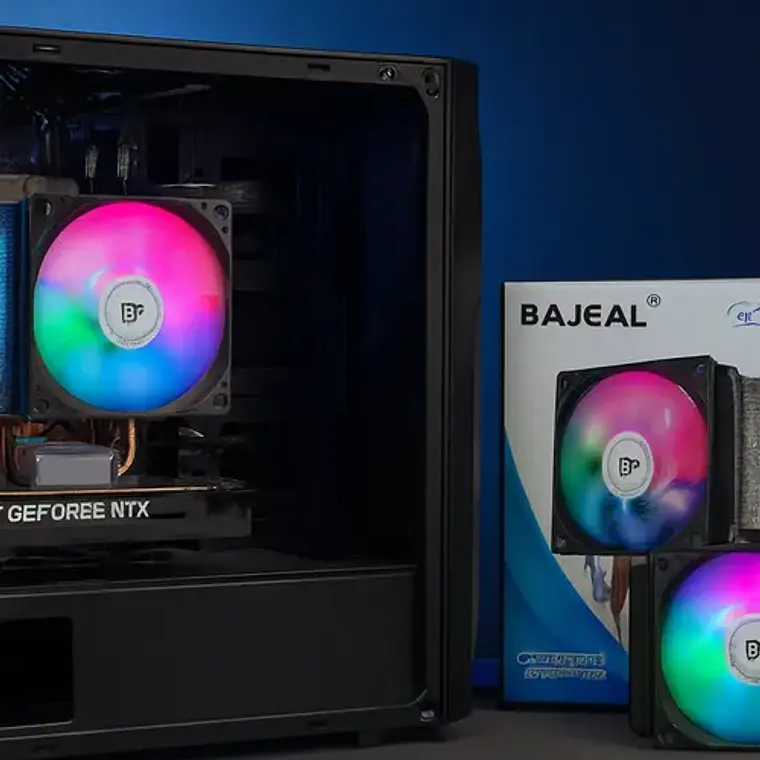 Fan Cooler Disipador Cpu Rgb Ventialdor Base De Cobre A200 4
