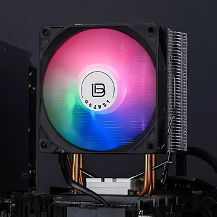 Fan Cooler Disipador Cpu Rgb Ventialdor Base De Cobre A200 5