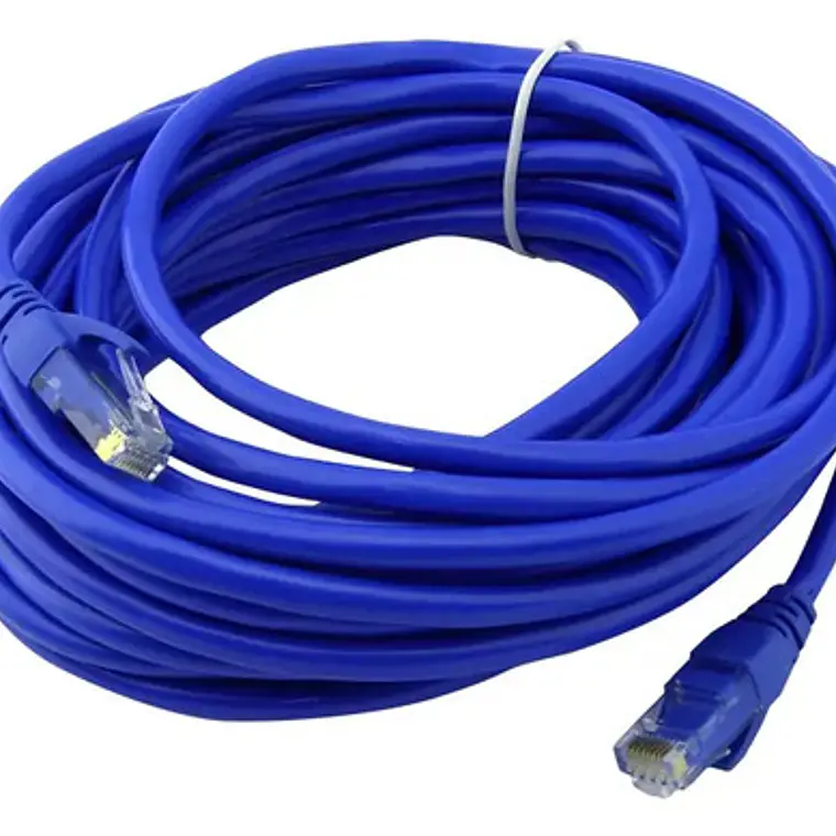 Cable De Red Rj45 Cat6e 10 Metros 4par 24awg Interior Armado 1