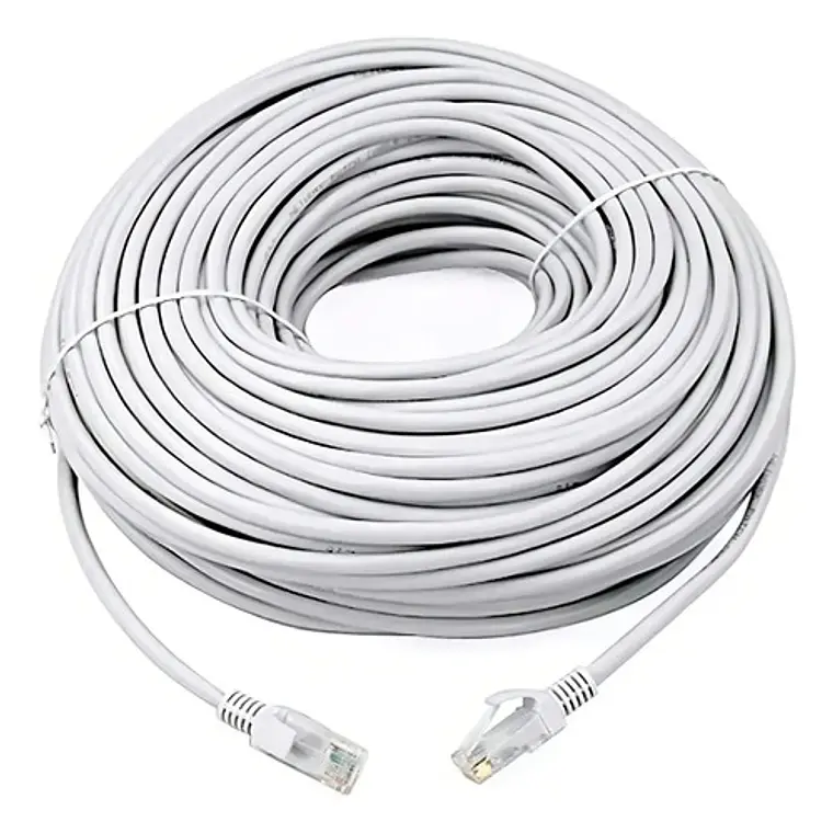 Cable De Red Rj45 Cat6e 10 Metros 4par 24awg Interior Armado 3