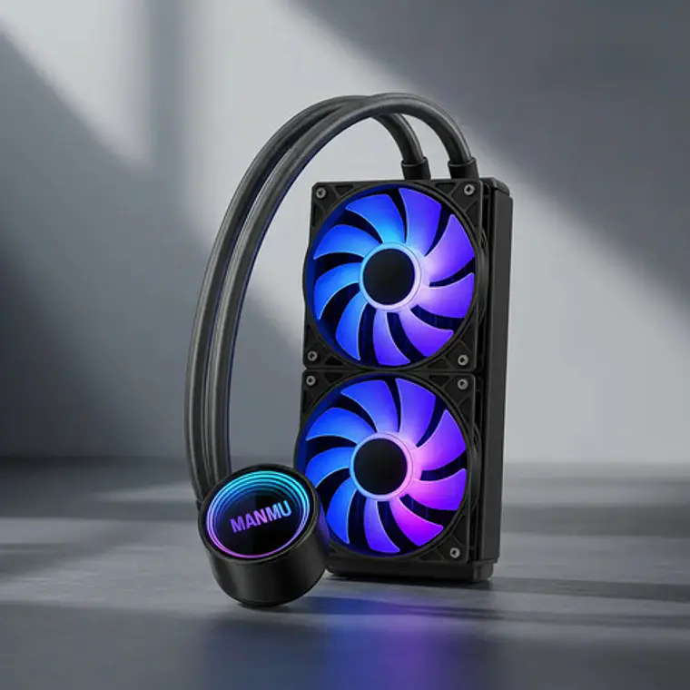Refrigeración Líquida Gamer Manmu Argb 240mm Alta Potencia 2
